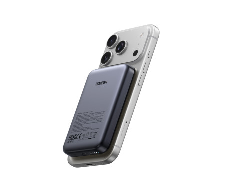 Мобильный аккумулятор Power Bank Mag-Safe, 10000mAh, 20W, черный, PB561 (25919) UGREEN