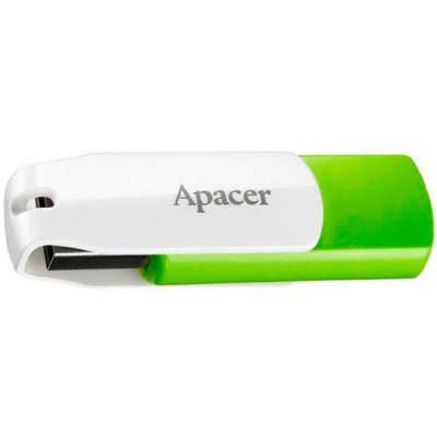 USB-накопитель, Apacer, AH335, AP16GAH335G-1, 16GB, USB 2.0, Зеленый