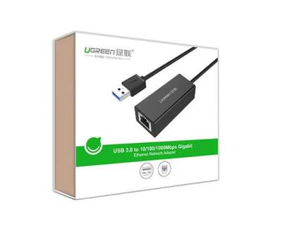 Конвертер USB 3.0 на LAN RJ-45,10 100 1000 Mbps CR111 20256 UGREEN