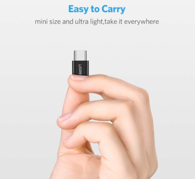 Переходник USB 3.1(m) Type C - MicroUSB(f) US157 (30391) UGREEN