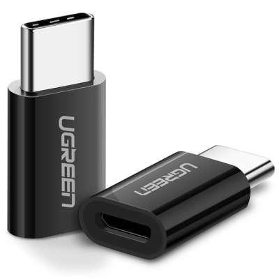 Переходник USB 3.1(m) Type C - MicroUSB(f) US157 (30391) UGREEN