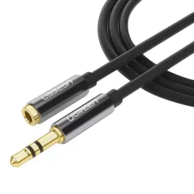 Кабель Audio(m) 3.5mm - Audio(f) 3.5mm, 2m. AV118 (10594) UGREEN