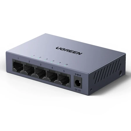 UGREEN, CM933 (65956EU), Коммутатор управляемый 5-портовый 1Gb/s