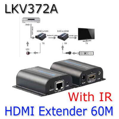 LenKeng LKV372a (удлинитель HDMI до 60м с IR)