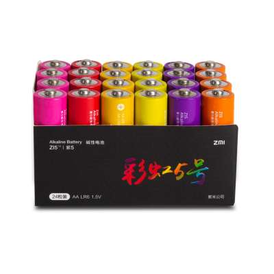 Батарейки, Xiaomi, Rainbow ZI 5 AA (AA524), 1.5V, 1шт