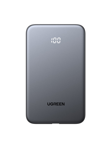 Мобильный аккумулятор Power Bank, 10000mAh, 20W, серый, PB526 (75161B) UGREEN