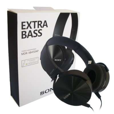 Наушники Sony MDR-XB450AP, аудио вход 3,5мм