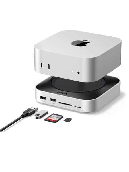 Док-станция USB-C 11-в-1, для Mac mini M4, CM841 (65487) UGREEN