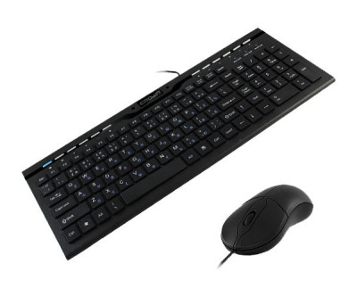 Комплект клавиатура + мышь Crown CMMK-856