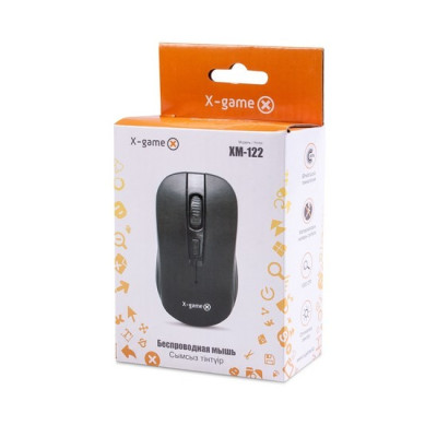 Мышь оптическая беспроводная X-Game XM-122OGB