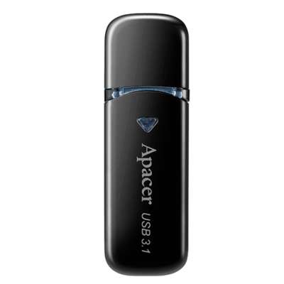 USB-накопитель, Apacer, AH355, AP64GAH355B-1, 64GB, USB 3.1, Черный
