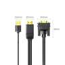 Кабель HDMI(m) - VGA(m), 1.5m, MM101 (30449) UGREEN