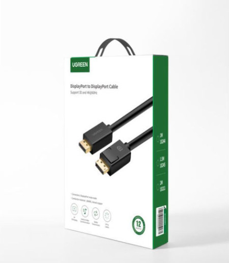 Кабель DisplayPort(m) - DisplayPort(m), 1m, V1.2 DP102 (10244) UGREEN