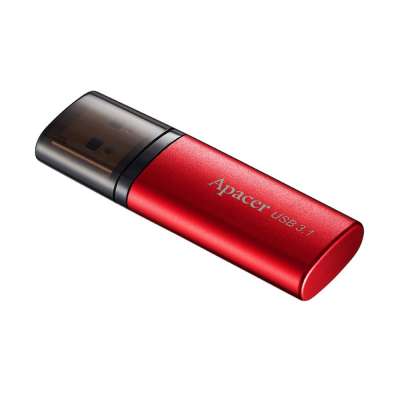 USB-накопитель, Apacer, AH25B, AP128GAH25BR-1, 128GB, USB 3.1, Красный