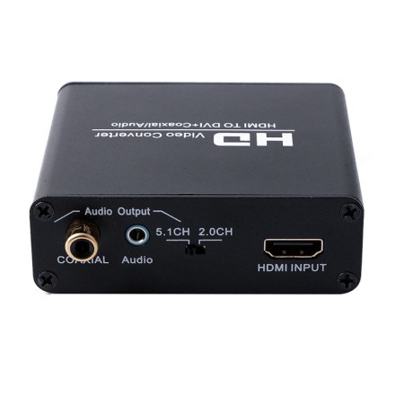 Конвертер с HDMI на DVI (активный с дополнительным аудио выходом)