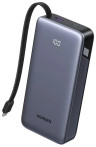 Мобильный аккумулятор Power Bank, 20000mAh, 45W, 2C1A, CCC, PB536 (55988C) UGREEN