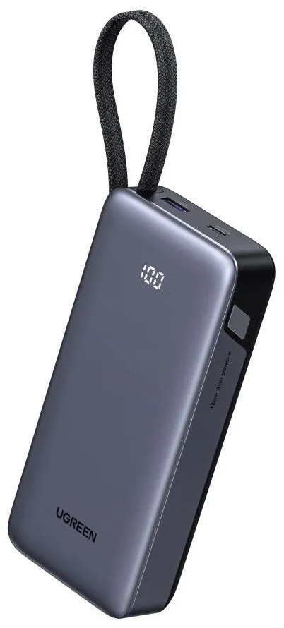Мобильный аккумулятор Power Bank, 20000mAh, 45W, 2C1A, CCC, PB536 (55988C) UGREEN