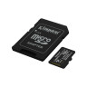 Карта памяти, Kingston, SDCS3/128GB, MicroSDXC 128GB, Canvas Select Plus, A1, U1, V10, c адаптером S