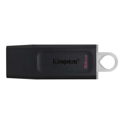 USB-накопитель, Kingston, DTX/32GB, 32GB, USB 3.2, Чёрный