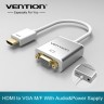 Конвертер с HDMI на VGA с поддержкой аудио, Vention