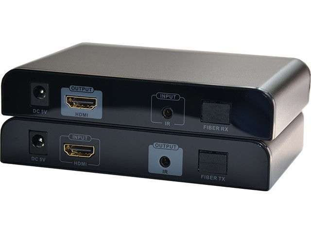 Удлинитель HDMI по оптике. Оптический удлинитель.