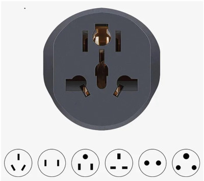 Адаптер Евровилка 220V на тройной английский 220V (EV300)