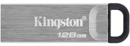 USB-накопитель, Kingston, DTKN/128GB, 128GB, USB 3.2, Серебристый