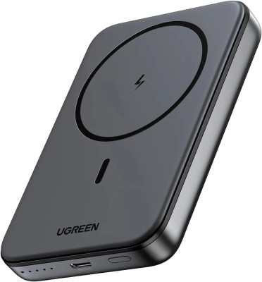 Мобильный аккумулятор Power Bank Mag-Safe, 10000mAh, 20W, CCC, черный, PB561 (25919C) UGREEN