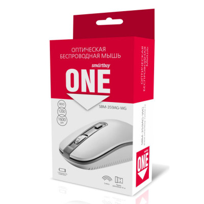 Мышь оптическая беспроводная Smartbuy ONE 359, USB