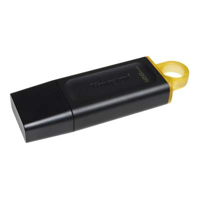 USB-накопитель, Kingston, DTX/128GB, 128GB, USB 3.2, Чёрный