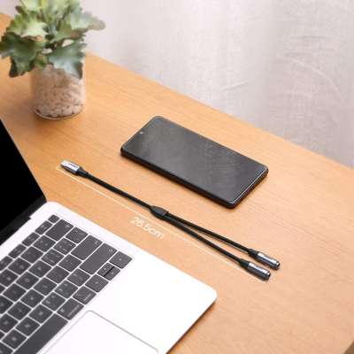 Кабель USB-C - 2*Audio(f) 3.5mm (сплиттер для наушников) AV144 (30732) UGREEN