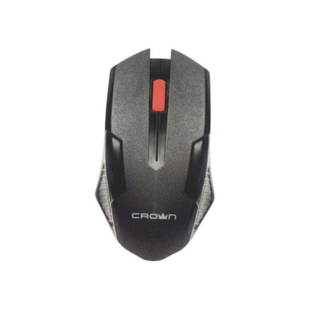 Мышь проводная CROWN , USB, 1.8м, 1000dpi, Черный (CMM-222)