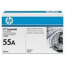 Картридж HP CE255A, 55A ORIGINAL