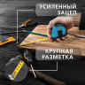 Рулетка измерительная, 5мх19мм, прорезиненный корпус, 2 фиксатора, усиленный зацеп, SmartbuyTools/72