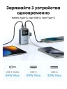 Мобильный аккумулятор Power Bank, 10000mAh, 55W, CCC, 1C1A, голубой, PB727 (75701C) UGREEN