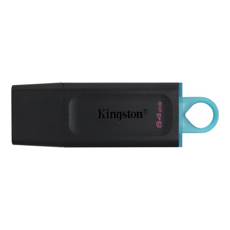 USB-накопитель, Kingston, DTX/64GB, 64GB, USB 3.2, Чёрный