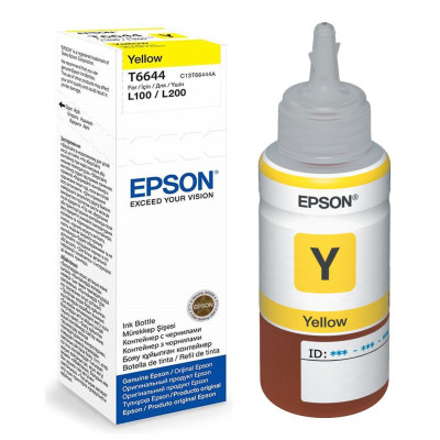 Чернила Epson T6644 Yellow (ORIGINAL)