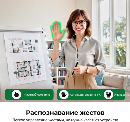 Веб-камера UGREEN CM929, 2K (75725A) AI-powered