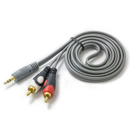 Кабель Audio(m) 3.5mm - 2RCA(m), 1.5m (AUX-кабель)