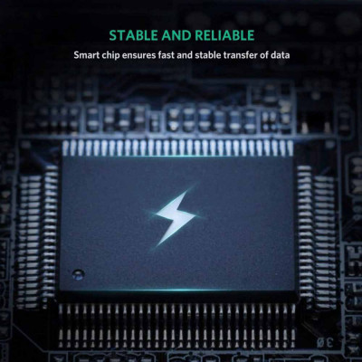 Конвертер USBm на COMm RS232, PL2303, 1m CR104 20210 UGREEN