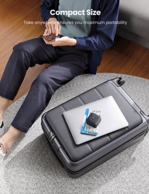 Зарядное устройство на 3xUSB C+1xUSB, 65W, QC4.0/PD3.0, Gan X CD224 (70774) UGREEN