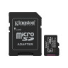 Карта памяти, Kingston, SDCS3/256GB, MicroSDXC 256GB, Canvas Select Plus, A1, U1, V10, c адаптером SD