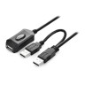 Кабель USB(m) - USB(f) удлинитель USB 2.0, 10m, PD, US137 (20214) UGREEN