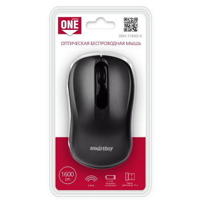 Мышь оптическая беспроводная Smartbuy ONE 378, USB