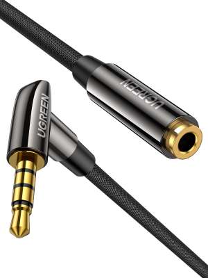 Кабель Audio(m) 3.5mm - Audio(f) 3.5mm, 3m. (удлинитель) AV188 (20496) MIC UGREEN