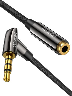 Кабель Audio(m) 3.5mm - Audio(f) 3.5mm, 2m. (удлинитель) AV188 (20495) MIC UGREEN