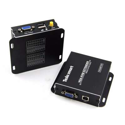 Удлинитель VGA + USB, KVM Extender (Усилитель VGA и USB сигнала до 300м.)