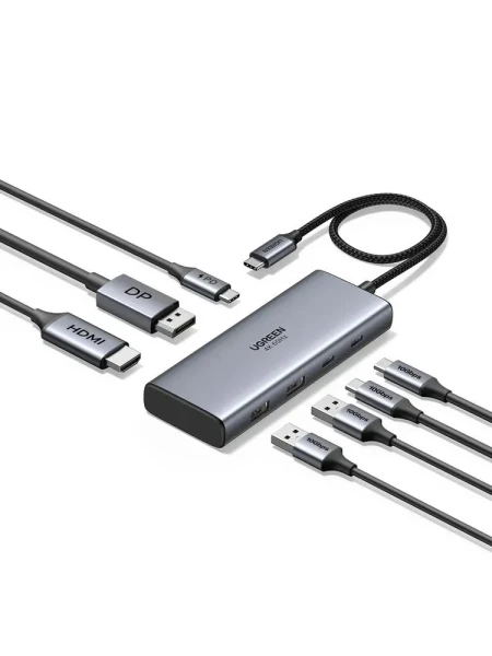 Док-станция USB-С 7-в-1, CM498 (75902) UGREEN
