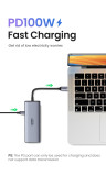 Док-станция USB-С 7-в-1, CM498 (75902) UGREEN