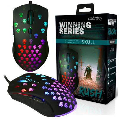 Мышь оптическая игровая SmartBuy RUSH Skull